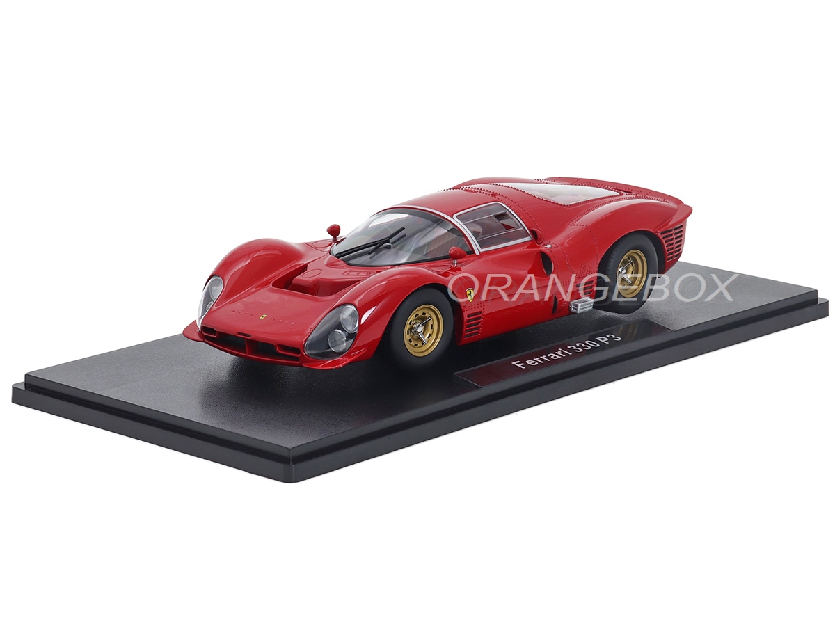 ミニカー  330i COUPE Ferrari 330 P3 Coupé Plain Body Edition 1966 1:18 Werk83 - 20 anos