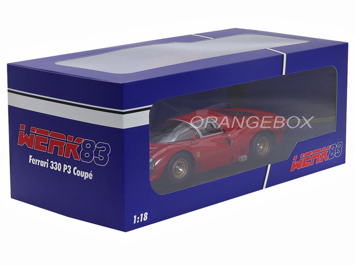 Ferrari 330 P3 Coupé Plain Body Edition 1966 1:18 Werk83 - 20 anos