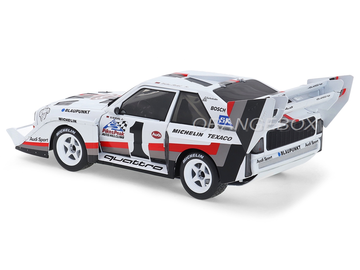 AUDI S1 E2 Sport Quattro Rallye EVO Pikes Peak 1987 #1 Röhrl SP AUTOart