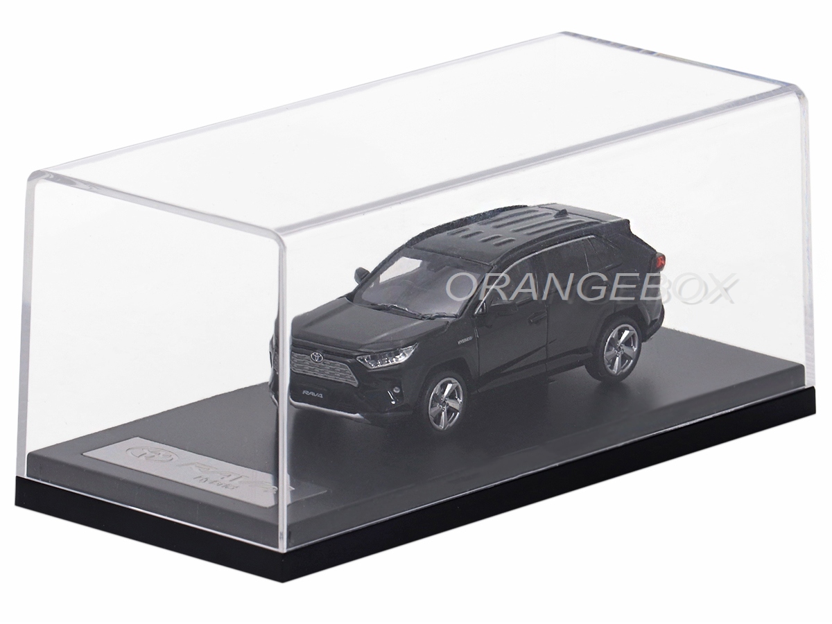 Toyota RAV4 Hybrid 1:64 LCD Models Preto - 20 anos! Loja on-line