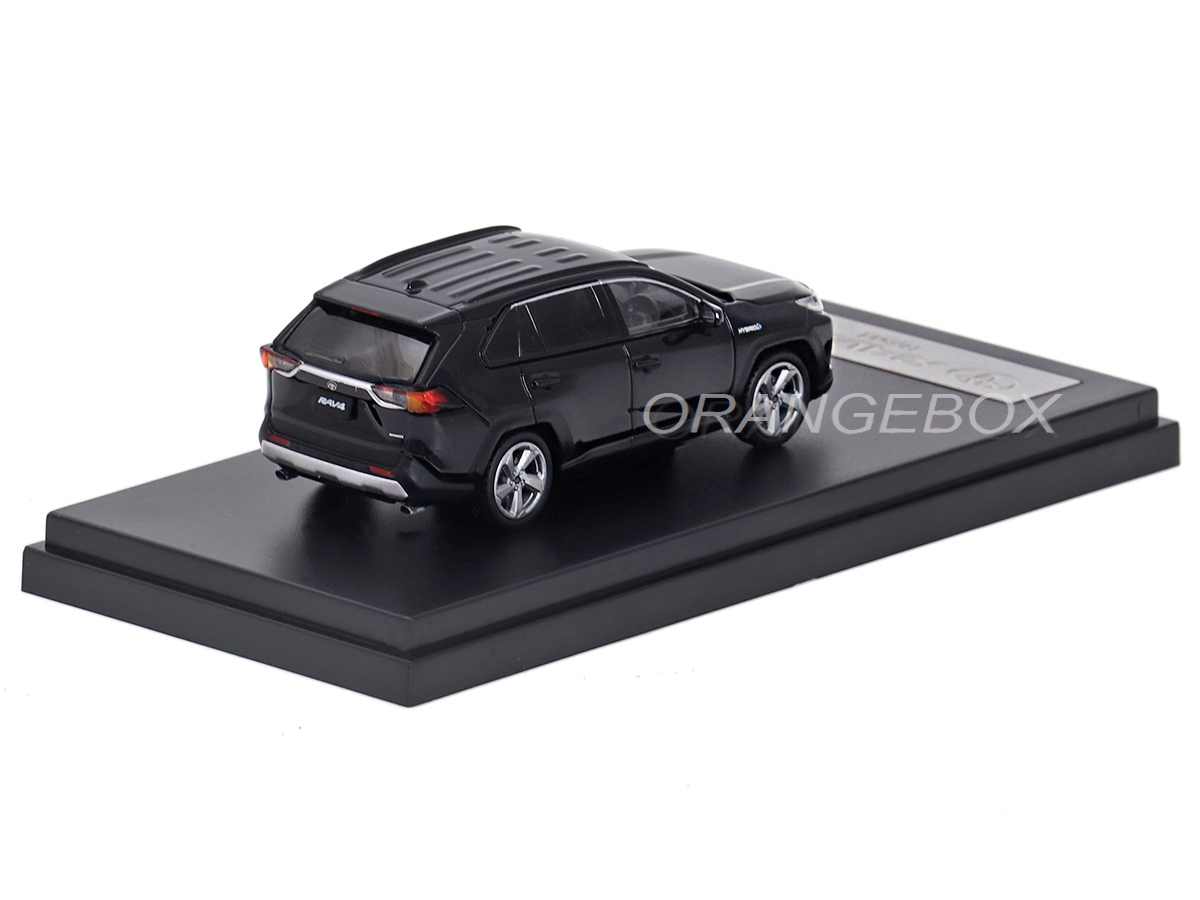 Toyota RAV4 Hybrid 1:64 LCD Models Preto - 19 anos! Loja on-line