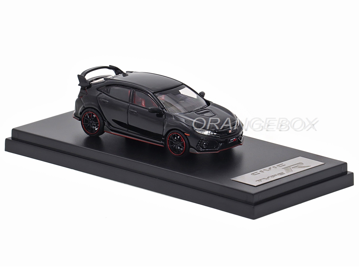 Honda Civic Type R 1:64 LCD Models Preto - 20 anos! Loja on-line