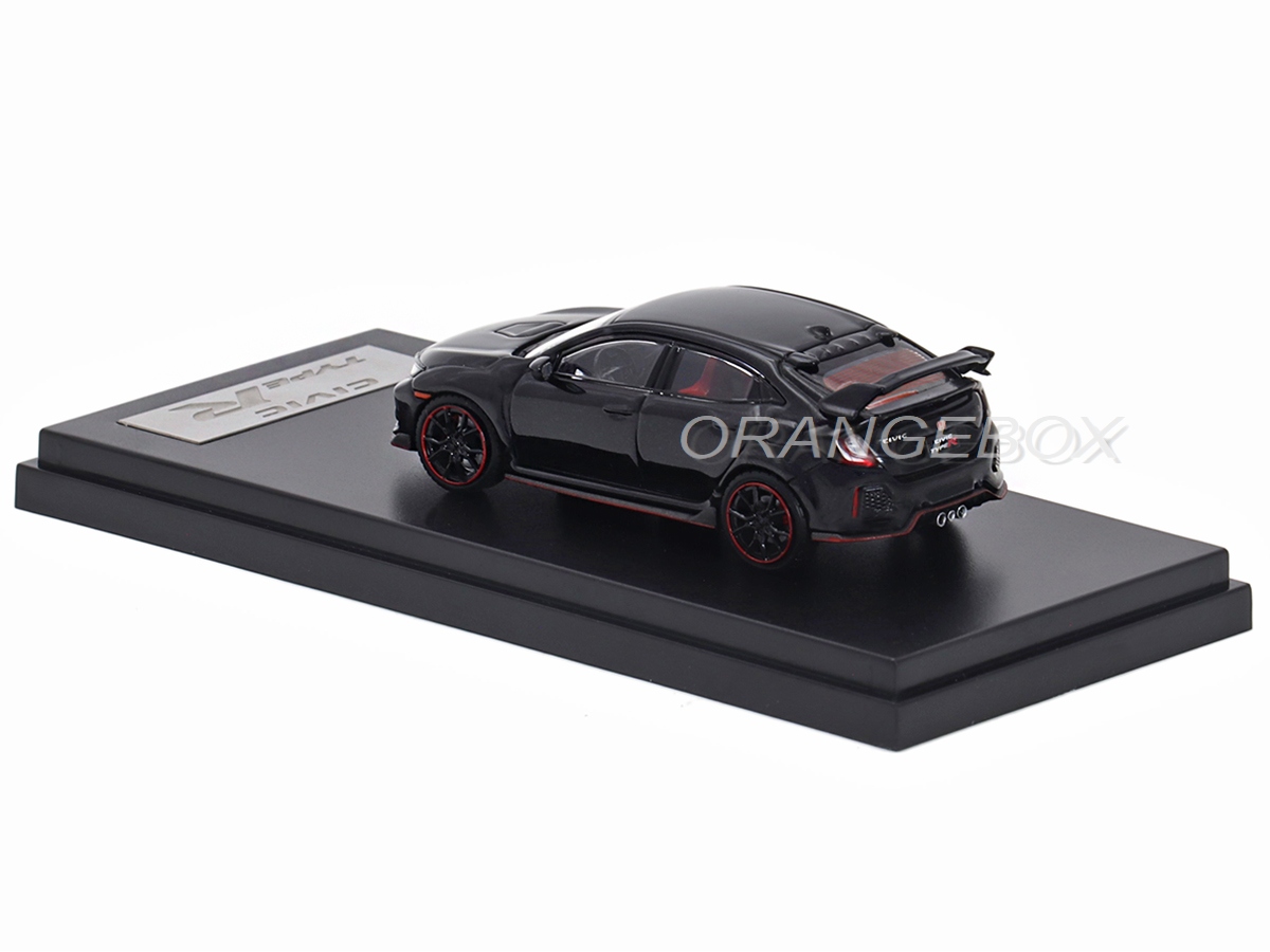 Honda Civic Type R 1:64 LCD Models Preto - 20 anos! Loja on-line