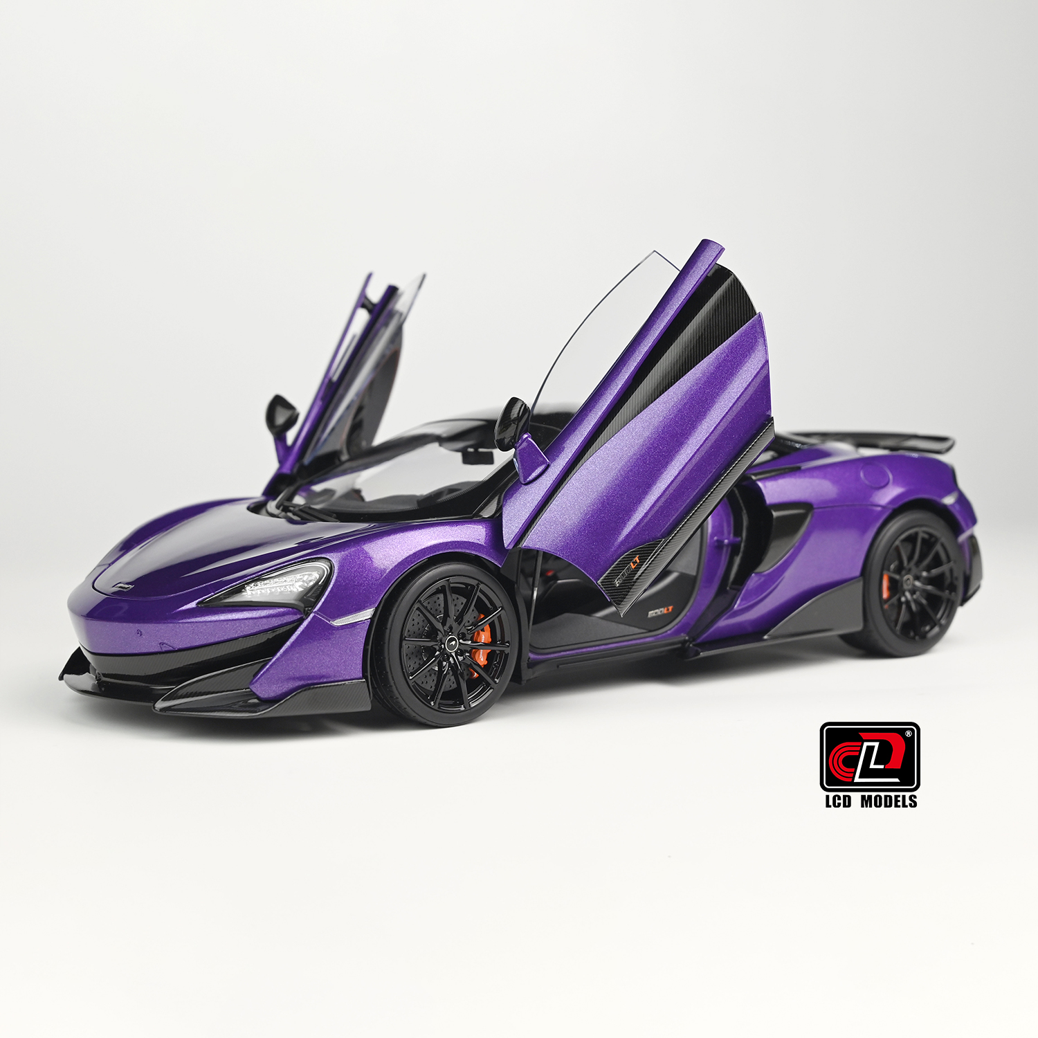 McLaren 600LT 1:18 LCD Models Purple - 19 anos! Loja on-line de