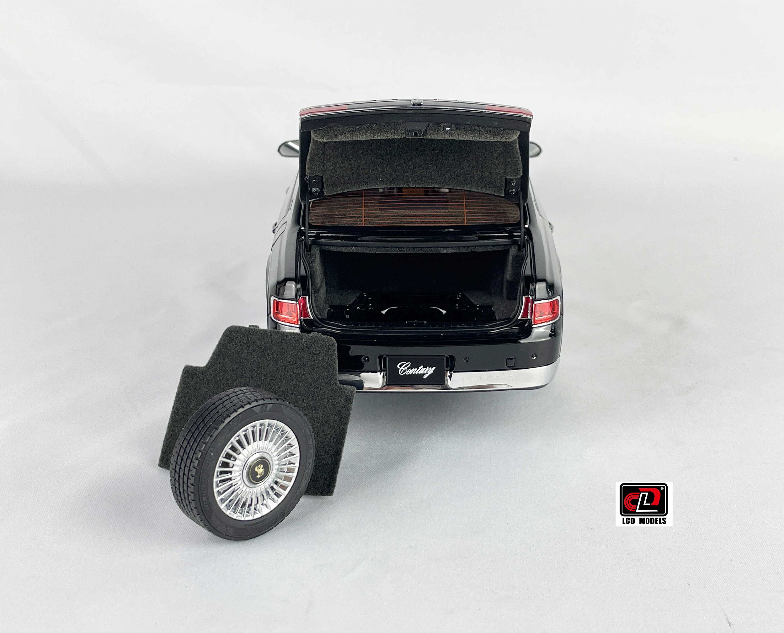 Toyota Century 1:18 LCD Models Preto - 19 anos! Loja on-line de