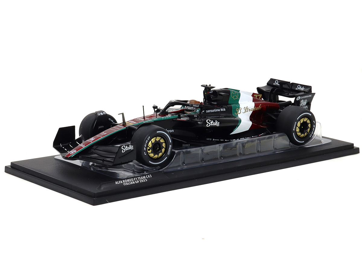 Fórmula 1 Alfa Romeo C43 Gp Monza 2023 Valtteri Bottas 1:18 Solido