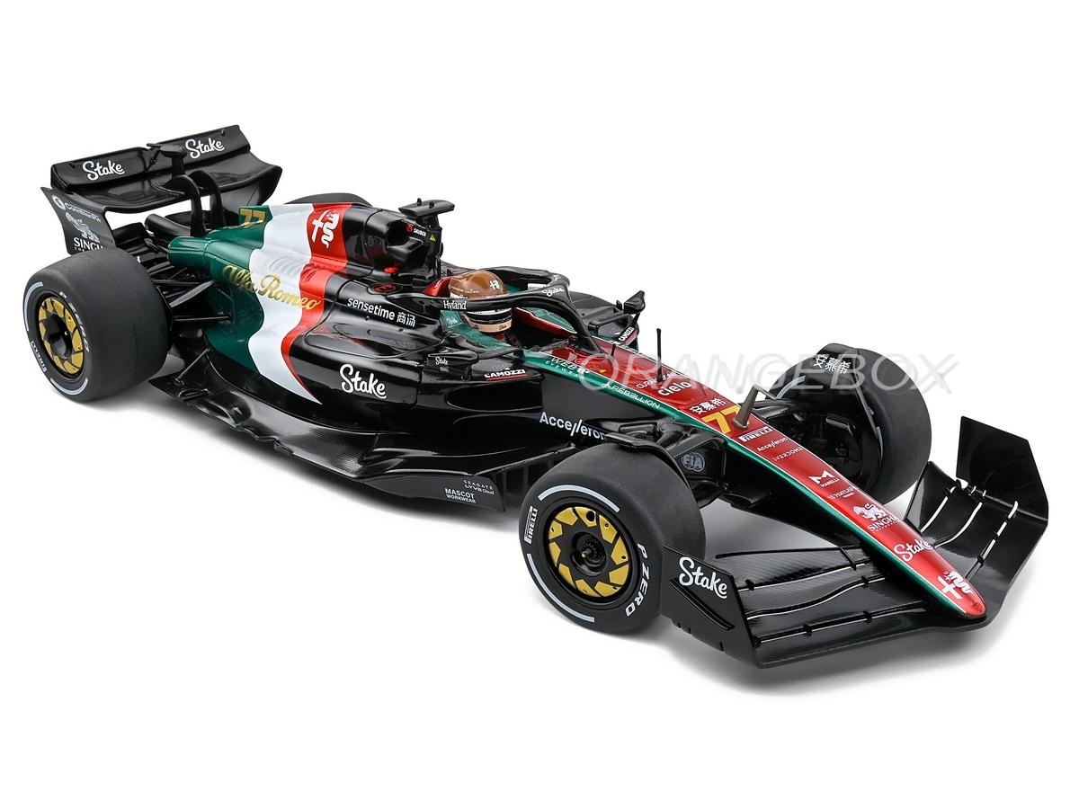Fórmula 1 Alfa Romeo C43 Gp Monza 2023 Valtteri Bottas 1:18 Solido