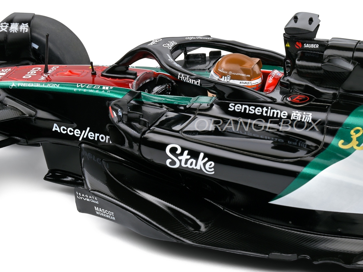 Fórmula 1 Alfa Romeo C43 Gp Monza 2023 Valtteri Bottas 1:18 Solido
