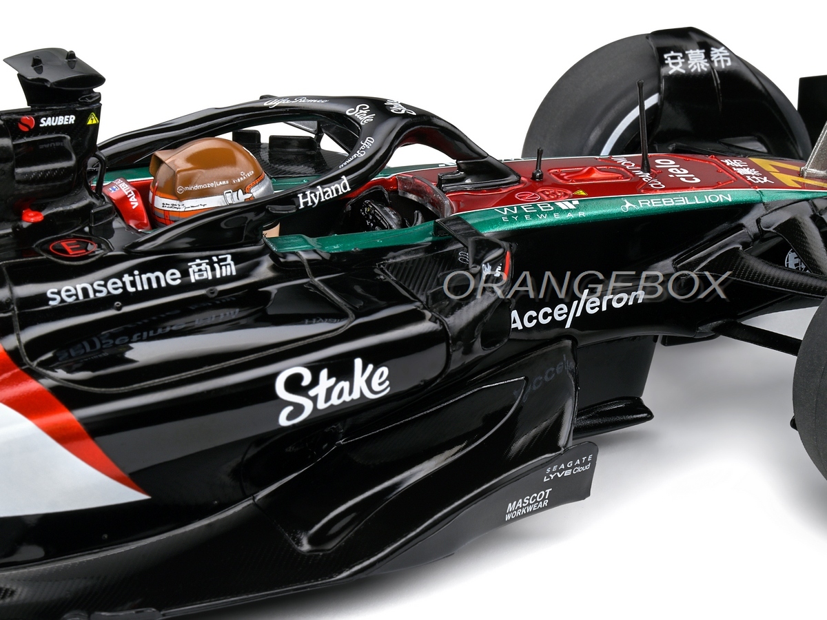 Fórmula 1 Alfa Romeo C43 Gp Monza 2023 Valtteri Bottas 1:18 Solido