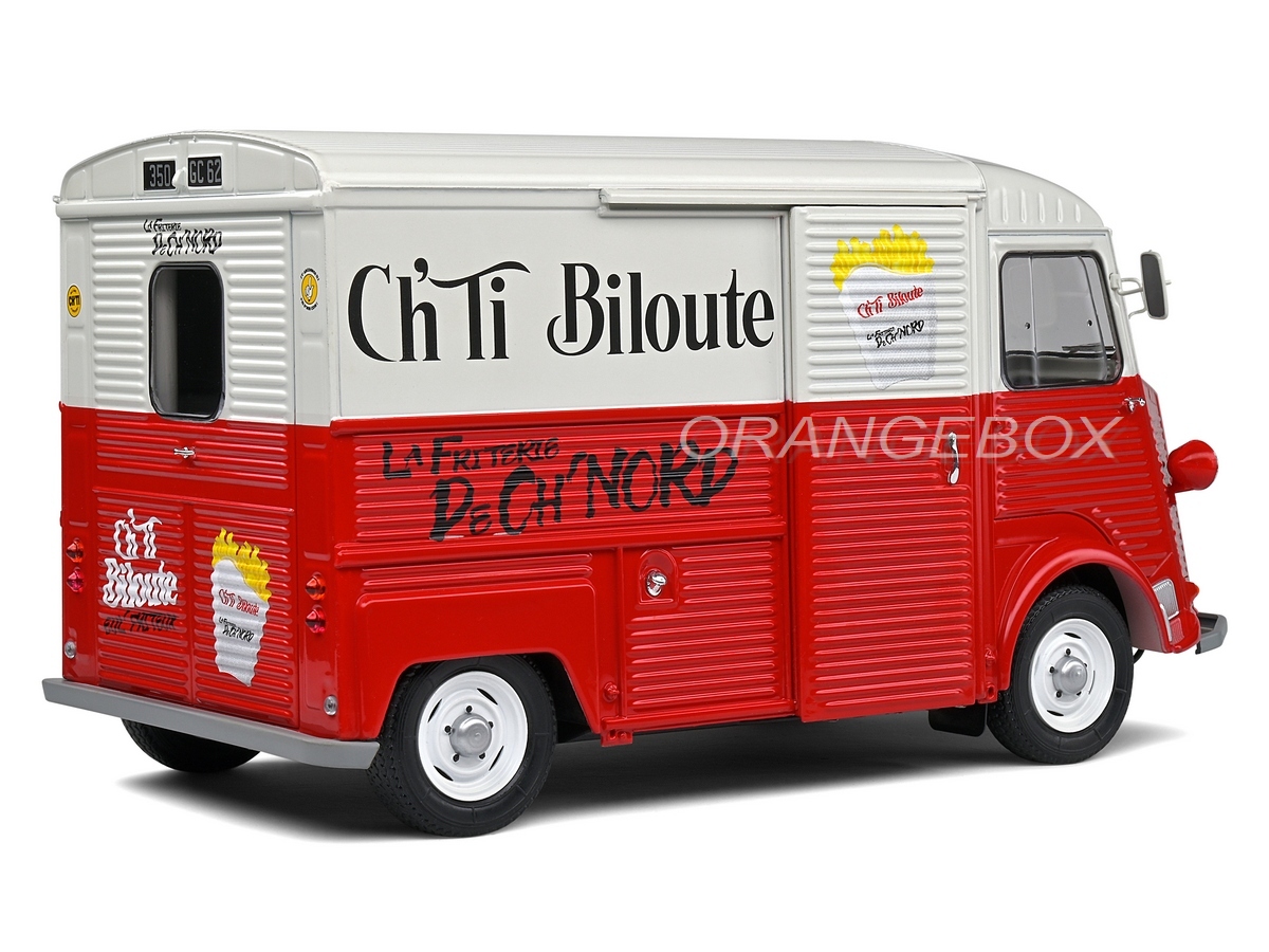 1/18 シトロエン タイプHY 1969 イエロートラック CitroenHY ミニカー 1/18 シトロエン Hトラック NYCハンバーガーキッチンカー 黒