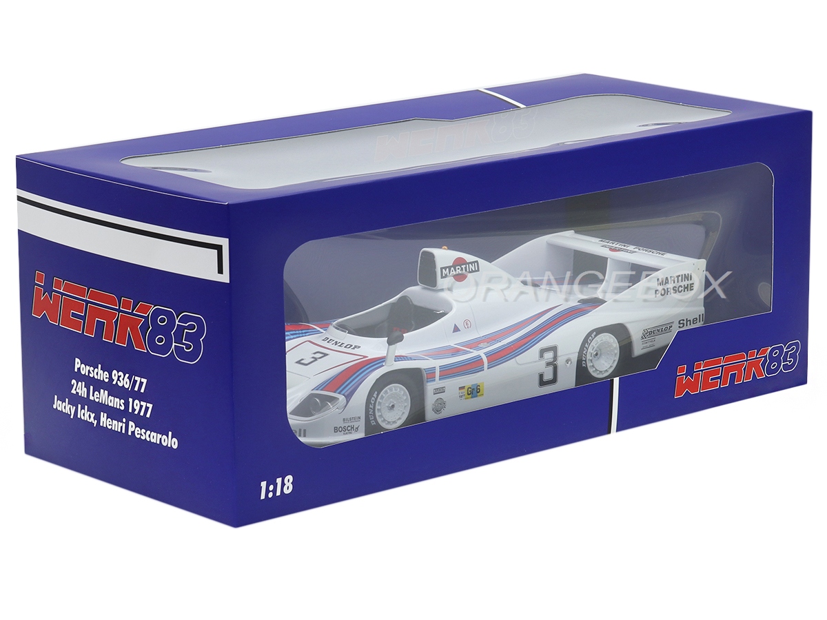 WERK83 1/18 ポルシェ 936/77 #7 ルマン24H 1978 Porsche 936/77 n°7 3rd 24h du Mans 1978 1/18 Spark 18S520