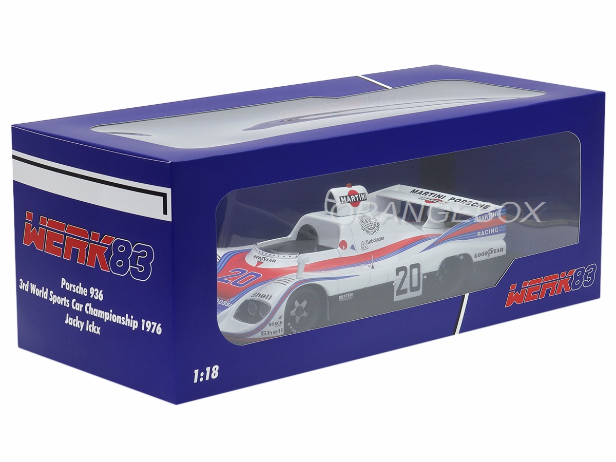 Porsche 936 Martini Racing World Sports Car Championship 1976 1:18