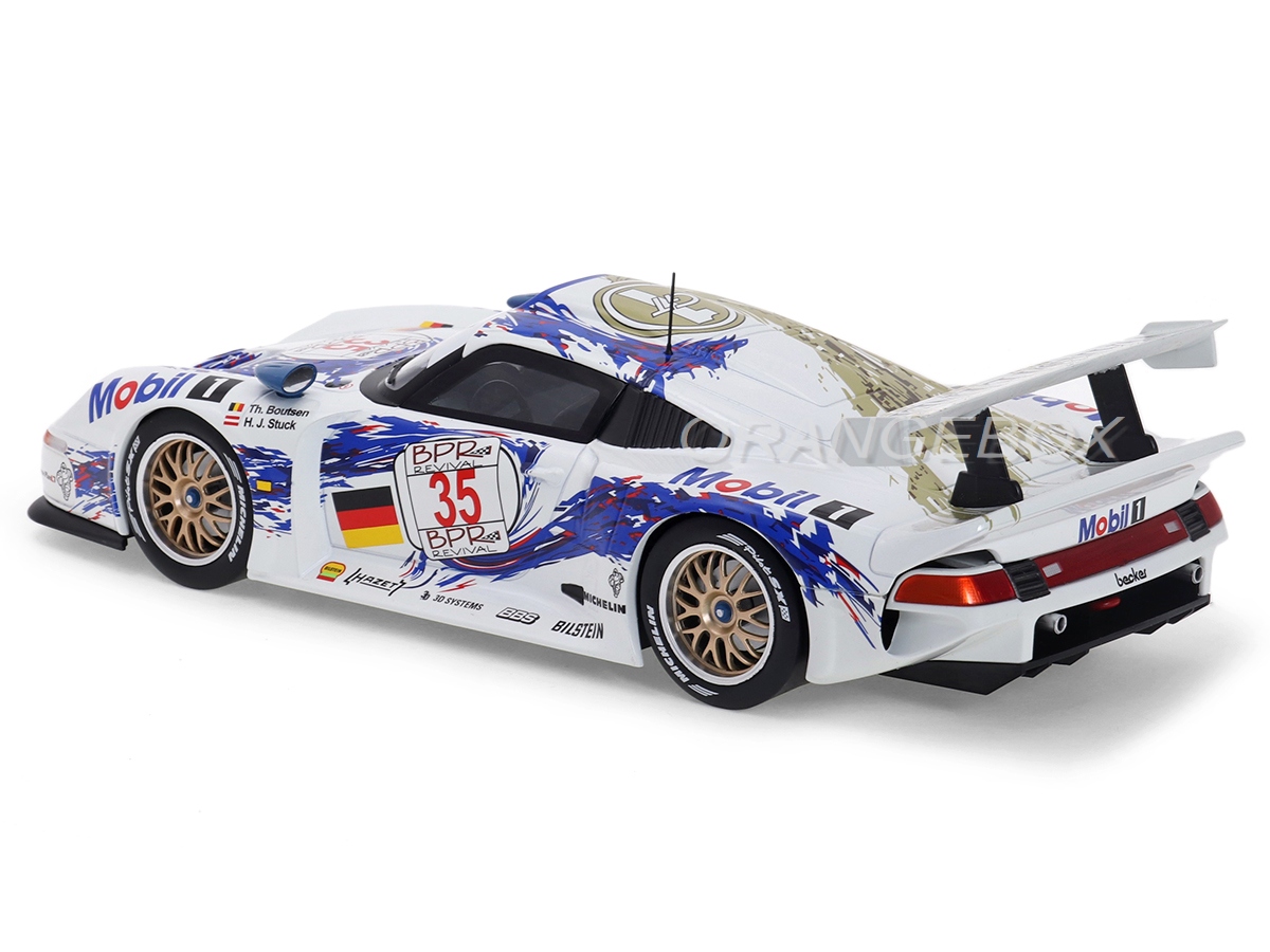 Porsche 911 GT1 Winner 4 Horas Spa 1996 1:18 Werk83 - 20 anos