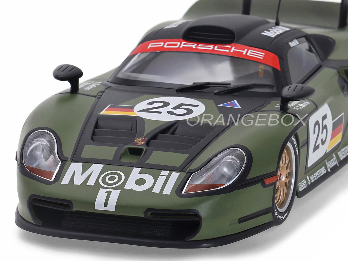 希少 PORSCHE 911 GT1 Le Mans'97 J-B Racing Porsche 911 GT1 Pre Qualifying 24 Horas Le Mans 1997 Porsche