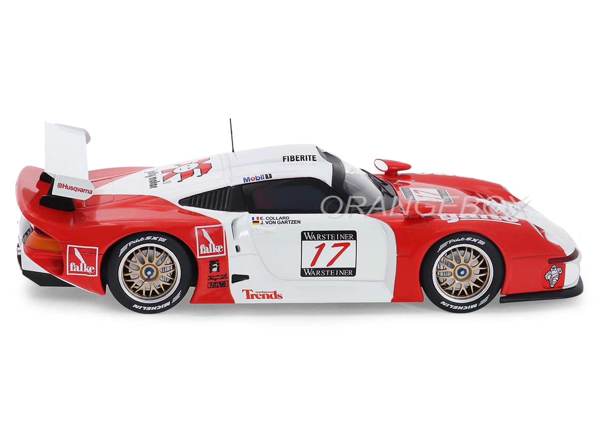 Porsche 911 GT1 FIA GT Spa 1997 1:18 Werk83 - 20 anos! Loja on