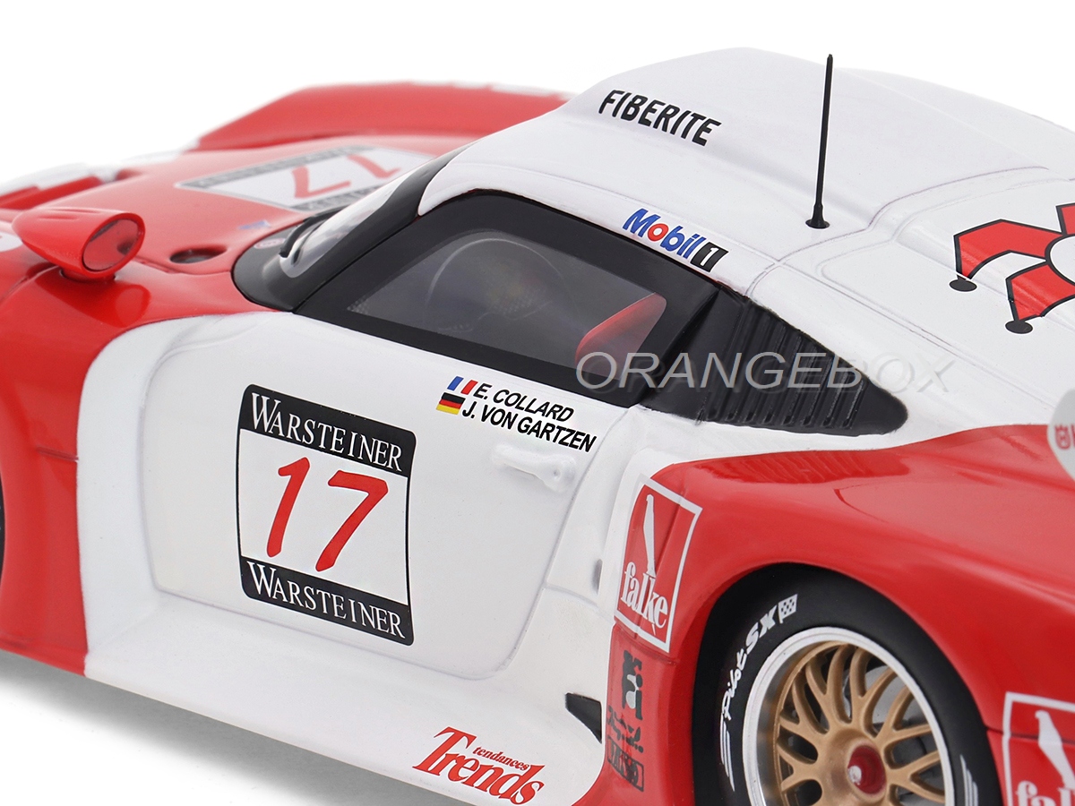 Porsche 911 GT1 FIA GT Spa 1997 1:18 Werk83 - 20 anos! Loja on