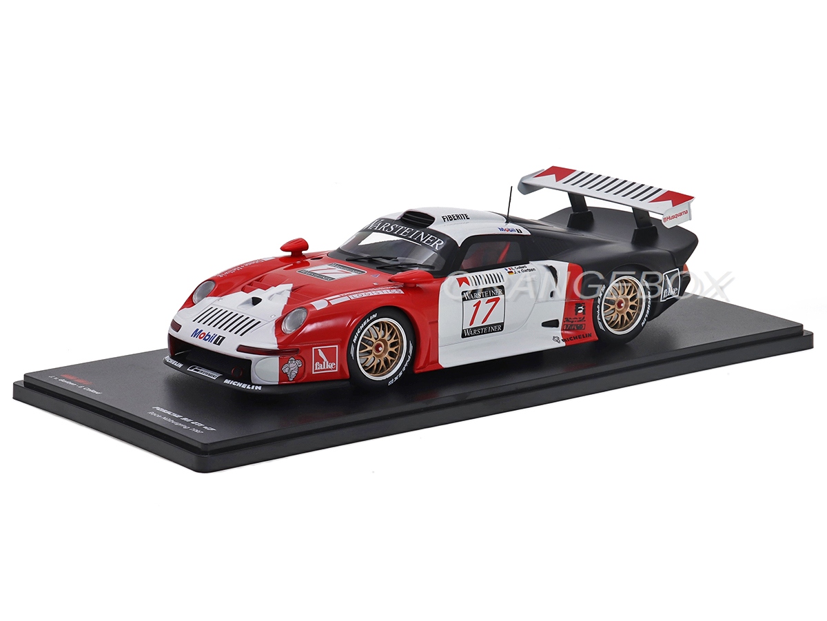 Porsche 911 GT1 8º FIA GT Championship Nürburgring 1997 1:18