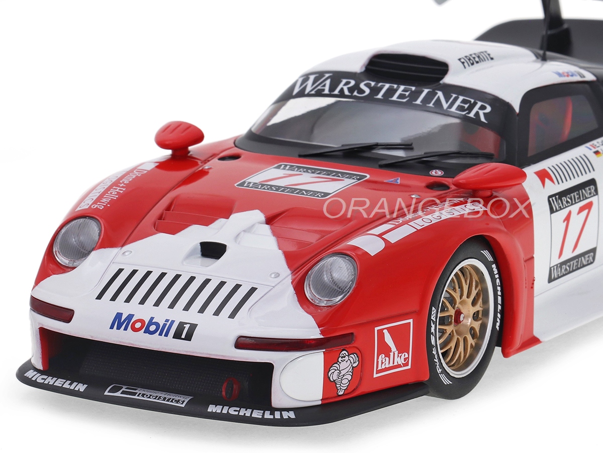 Porsche 911 GT1 8º FIA GT Championship Nürburgring 1997 1:18