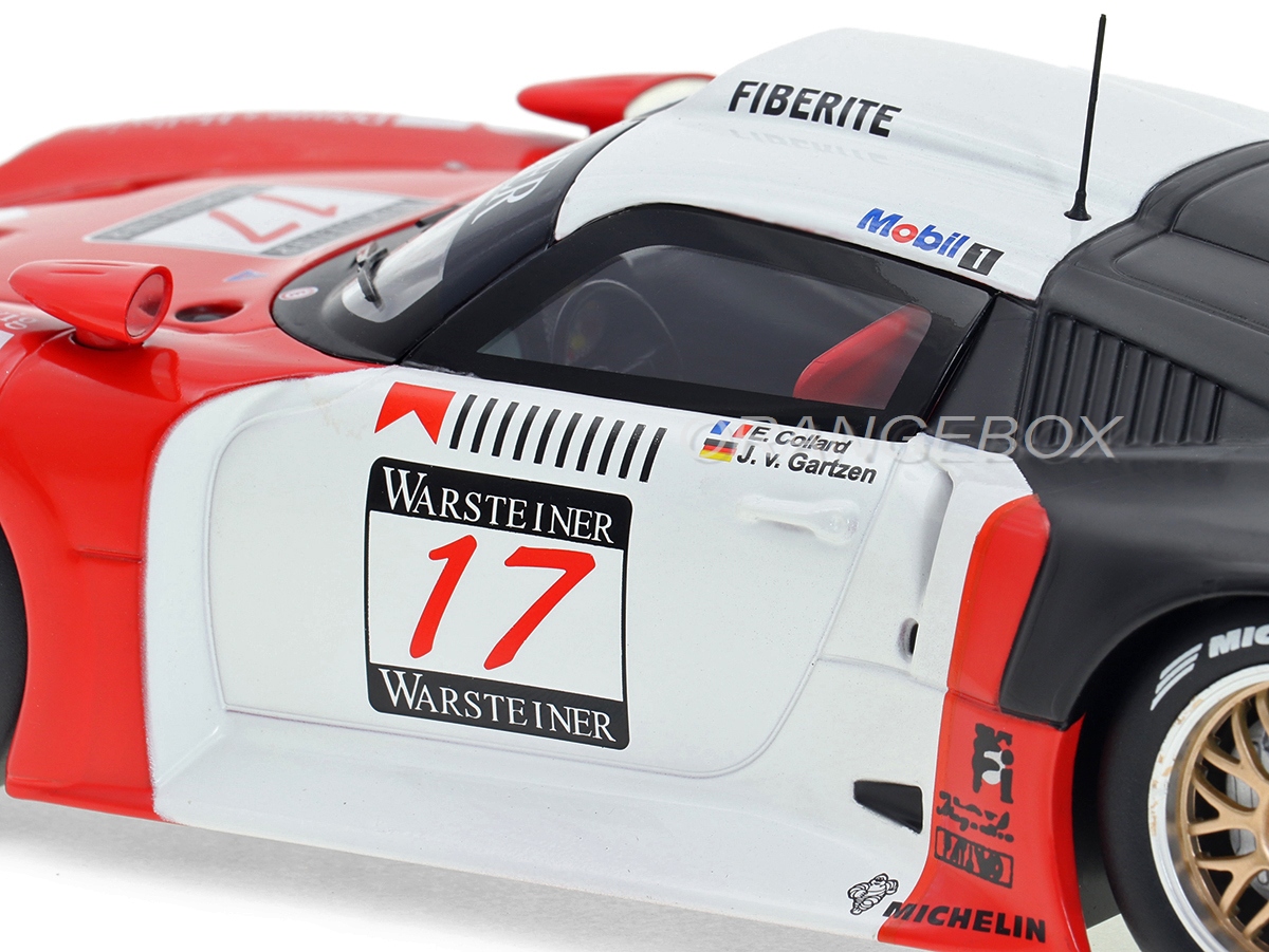 Porsche 911 GT1 8º FIA GT Championship Nürburgring 1997 1:18