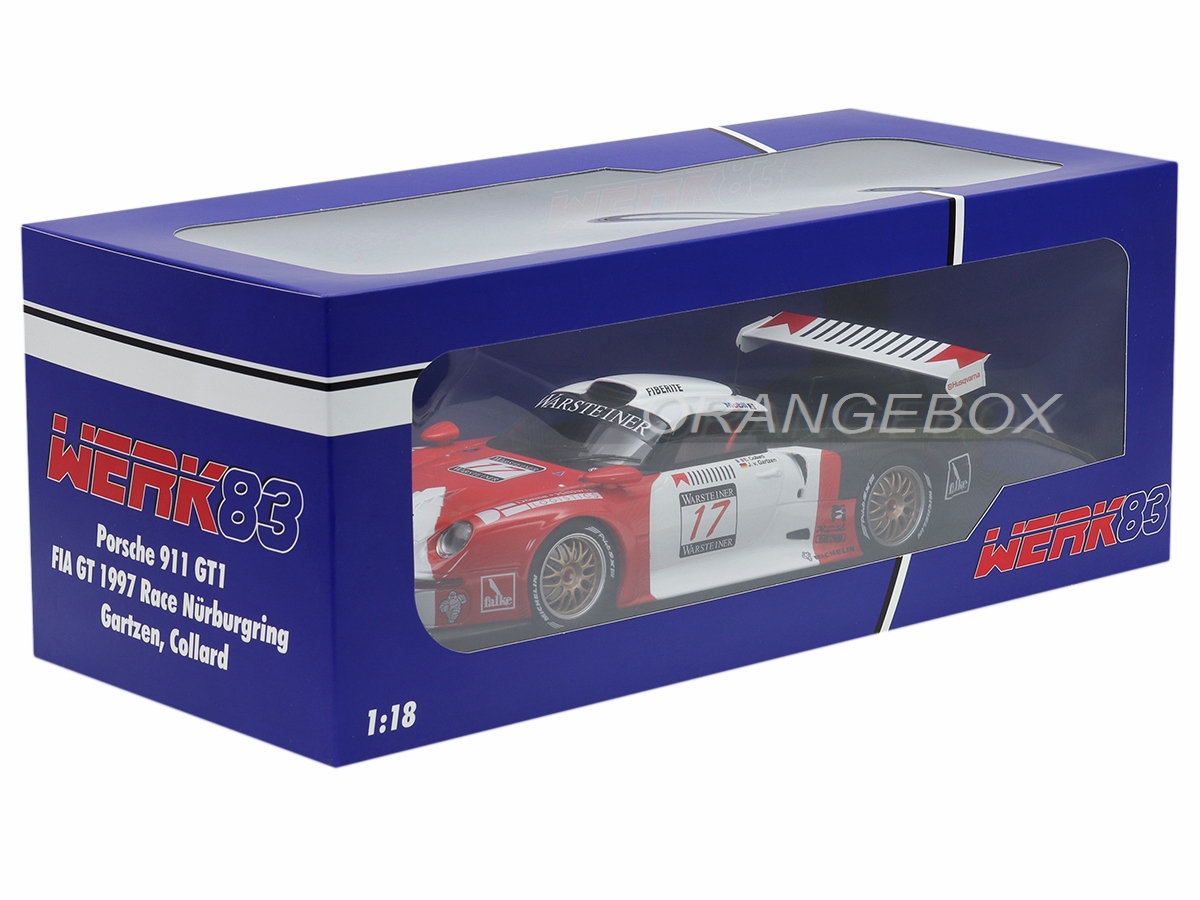 Porsche 911 GT1 8º FIA GT Championship Nürburgring 1997 1:18