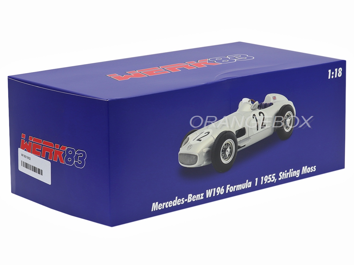 Fórmula 1 Mercedez Bens W196 Stirling Moss Winner Gp British 1955