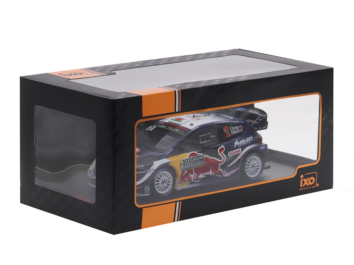Ford Fiesta WRC Red Bull Rallye Monte Carlo 2018 1:24 Ixo Models