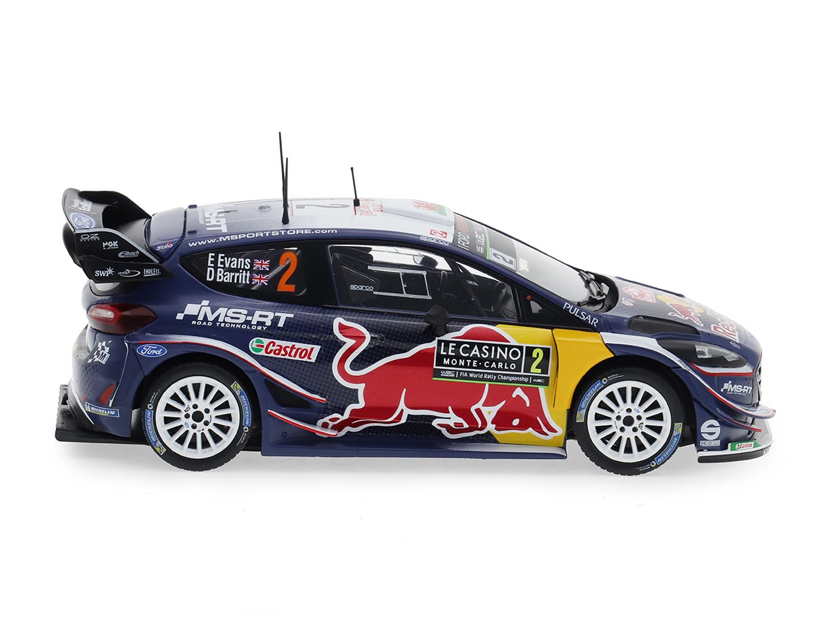 Ford Fiesta WRC Red Bull Rallye Monte Carlo 2018 1:24 Ixo Models
