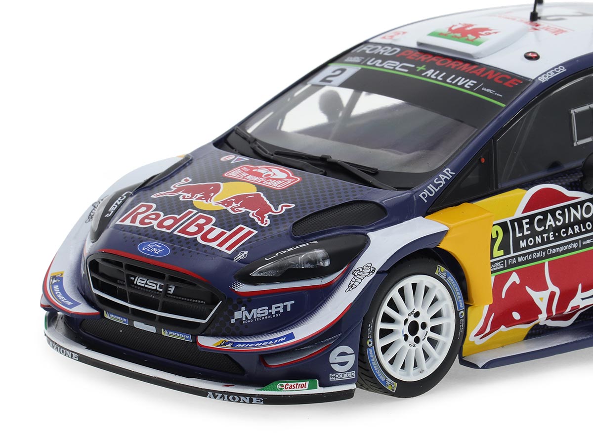 Ford Fiesta WRC Red Bull Rallye Monte Carlo 2018 1:24 Ixo Models