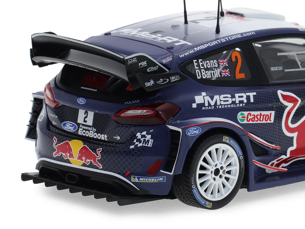 Ford Fiesta WRC Red Bull Rallye Monte Carlo 2018 1:24 Ixo Models