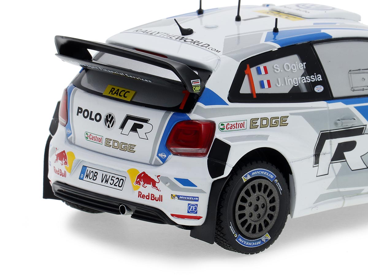 Volkswagen Polo R WRC Red Bull Rallye Catalunya 1:24 Ixo Models