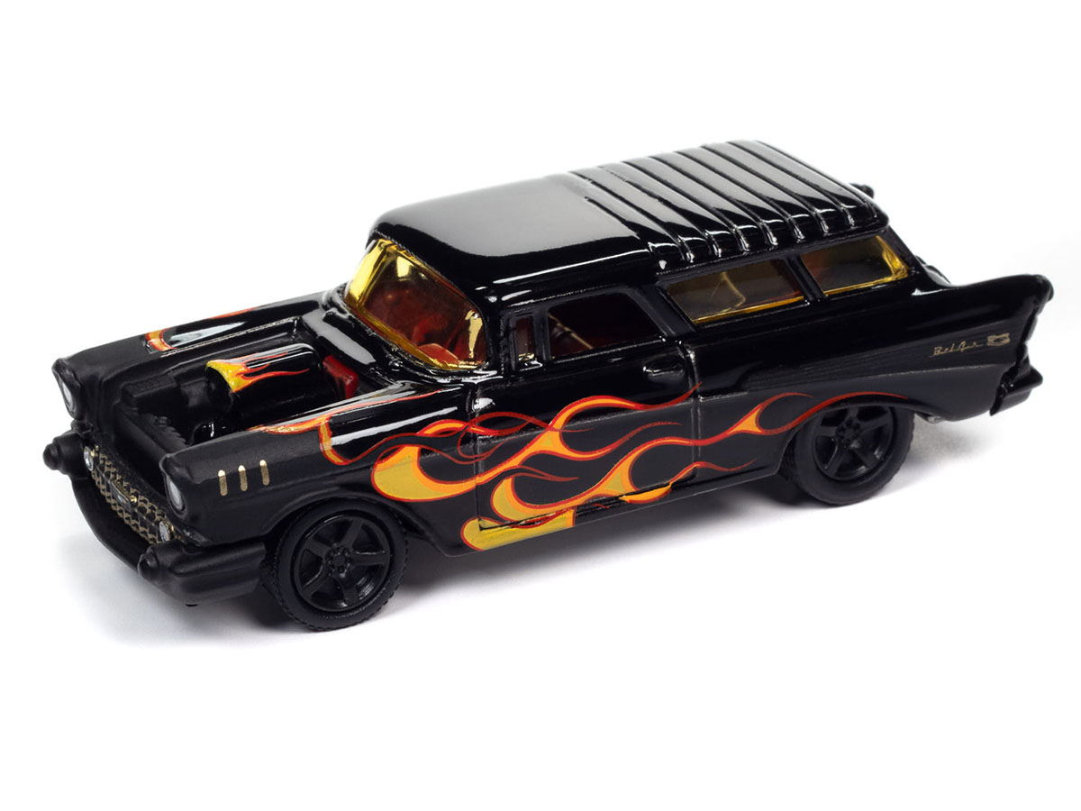 Chevrolet Nomad 1957 R2B 2023 1:64 Johnny Lightning - 20 anos