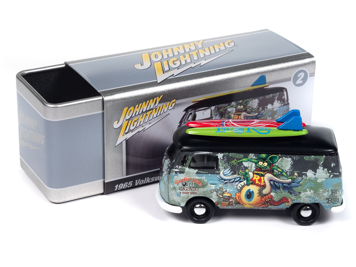 Volkswagen Kombi Type 2 1965 R3B 2023 1:64 Johnny Lightning - 20
