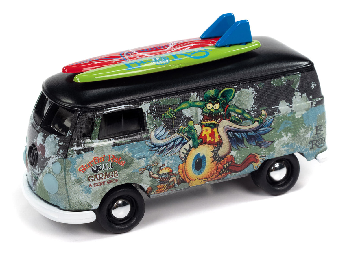 Volkswagen Kombi Type 2 1965 R3B 2023 1:64 Johnny Lightning - 20