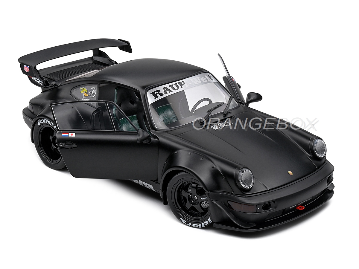 Porsche 911 (964) RWB Rauh-Welt Darth Vader 1:18 Solido - 20 anos