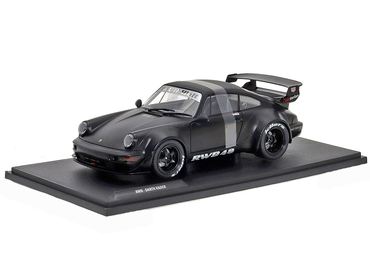Porsche 911 (964) RWB Rauh-Welt Darth Vader 1:18 Solido - 20 anos