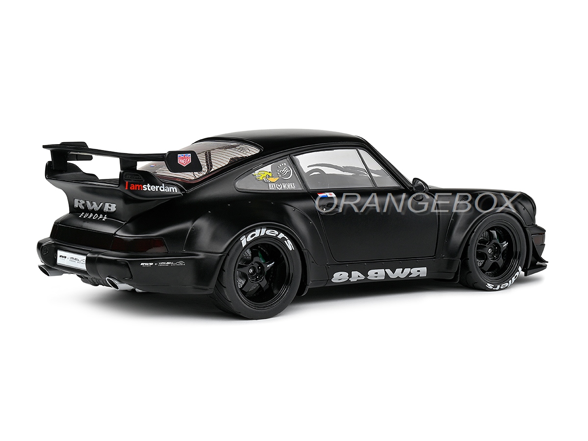 Porsche 911 (964) RWB Rauh-Welt Darth Vader 1:18 Solido - 20 anos