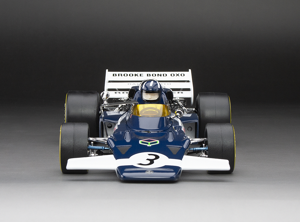 Modèle Réduit Lotus 72 N°3 - Pilote Graham Hill 1970, Marque Quartzo, édition Dorée, Neuve