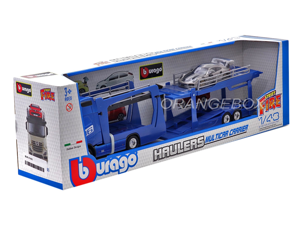 Volvo FH16 + Porsche 911 GT2 RS 1:43 Bburago - 20 anos! Loja on
