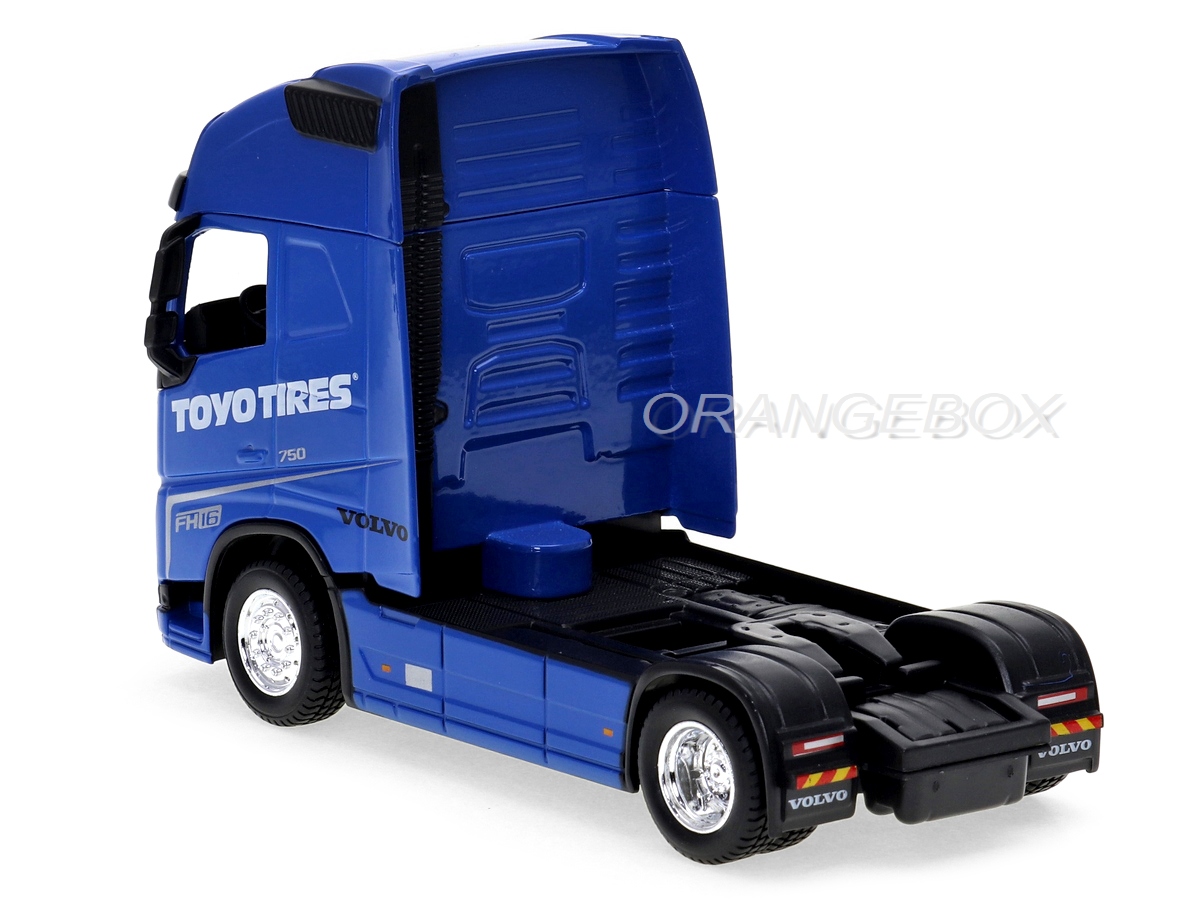 Volvo FH16 Globetrotter 750XXL Baú Toyo Tires 1:43 Bburago - 19