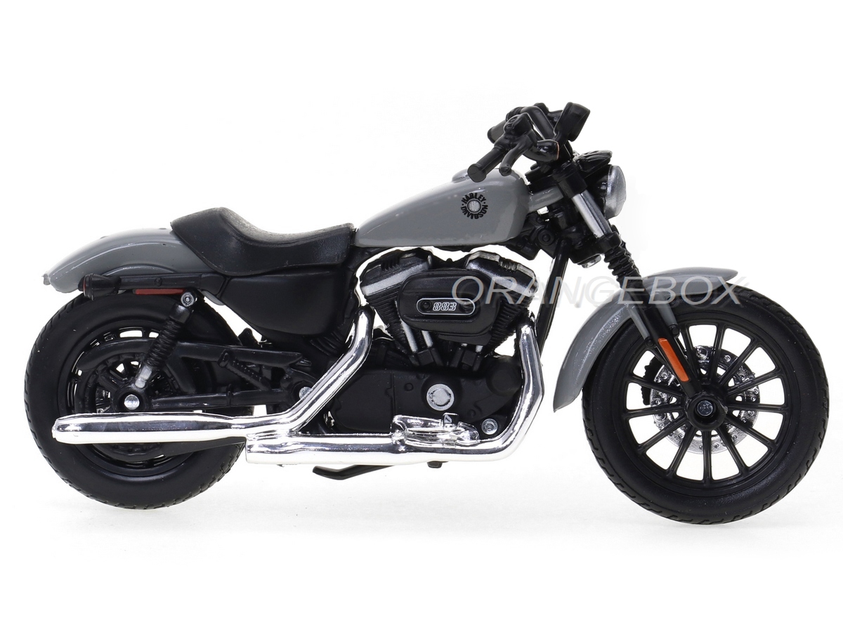 Harley Davidson Sportster Iron 883 2022 Maisto 1:18 Série 43 - 20
