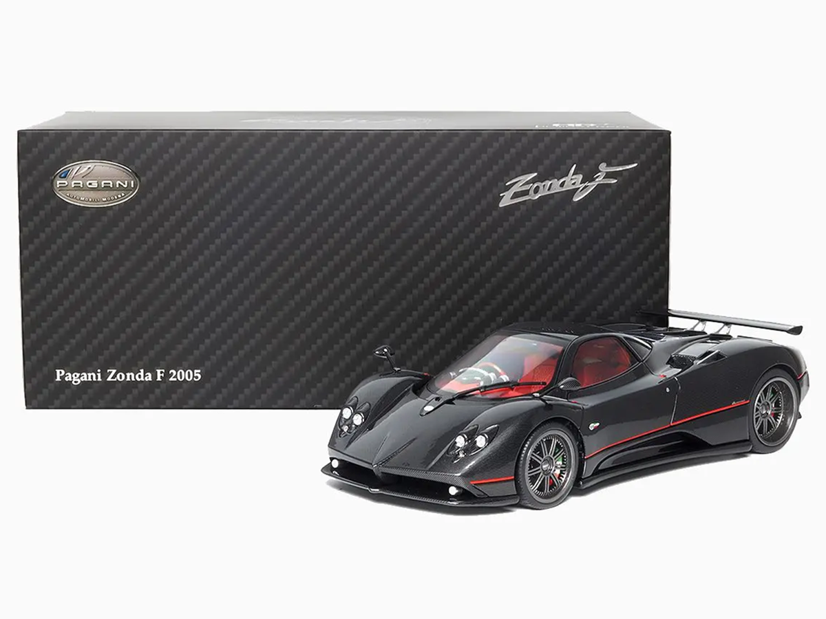 Pagani Zonda F 2005 Arancio St. Tropez 1:18 Almost Real Carbon