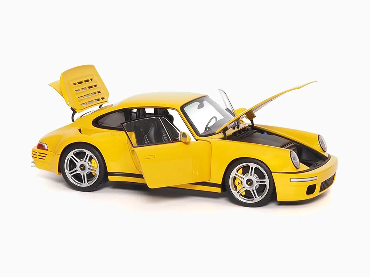 Porsche RUF CTR 2017 1:18 Almost Real Amarelo - 20 anos! Loja on