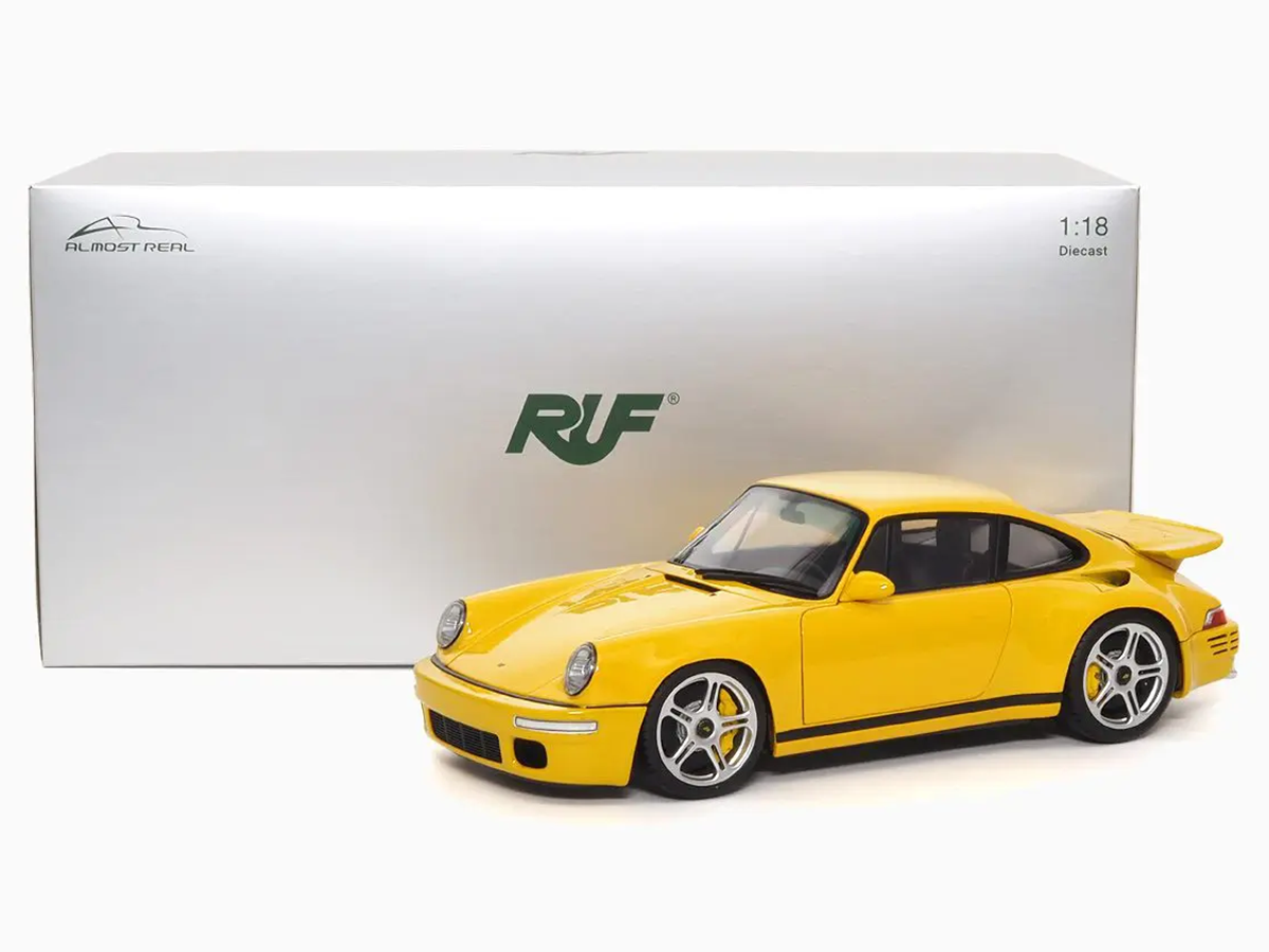 Porsche RUF CTR 2017 1:18 Almost Real Amarelo - 19 anos! Loja on