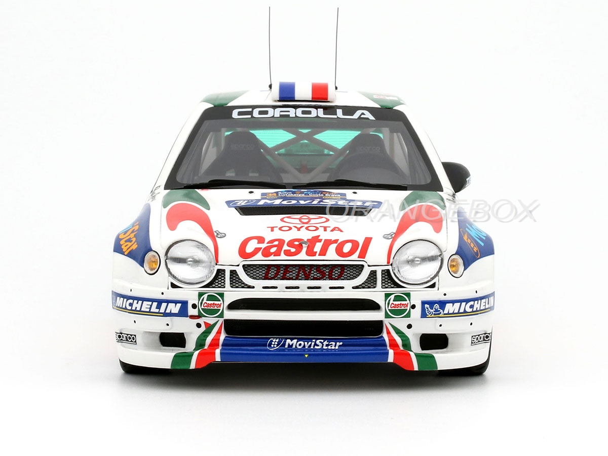 AUTOart 1/18 - Toyota Corolla WRC Rallye 1998 - Équipage Smeets/Loix - Occasion