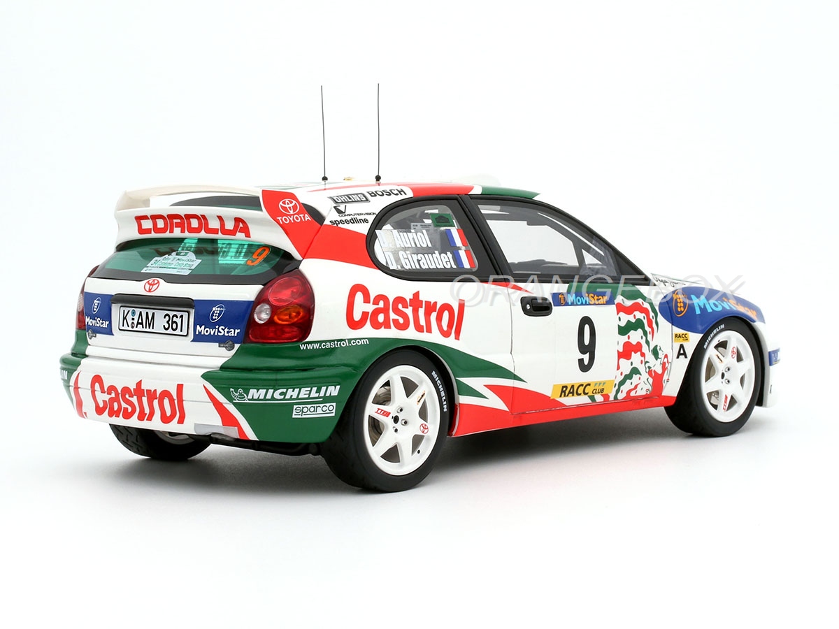 Toyota Corolla Rally WRC 1998 1:18 OttOmobile - 20 anos! Loja on