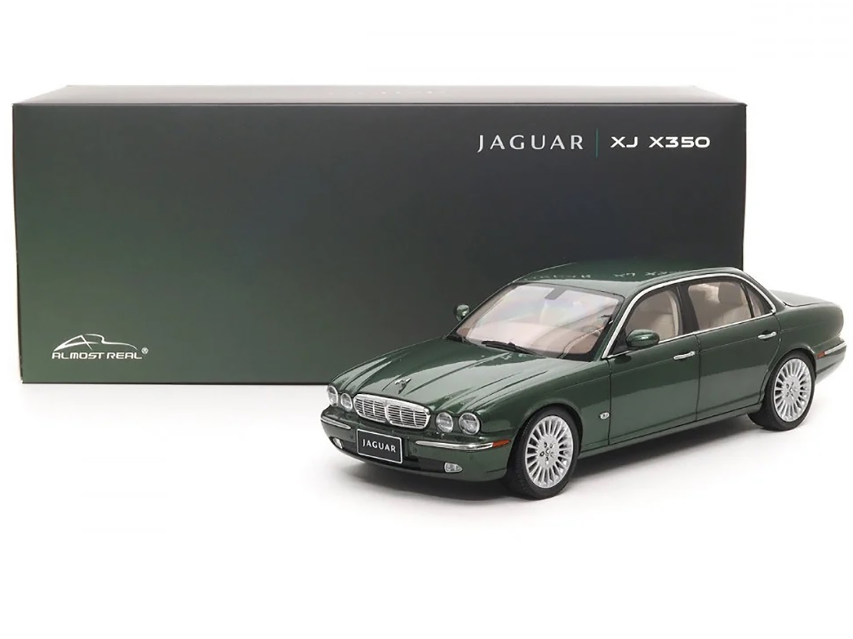 Jaguar XJ6 (X350) 1:18 Almost Real Verde - 20 anos! Loja on-line
