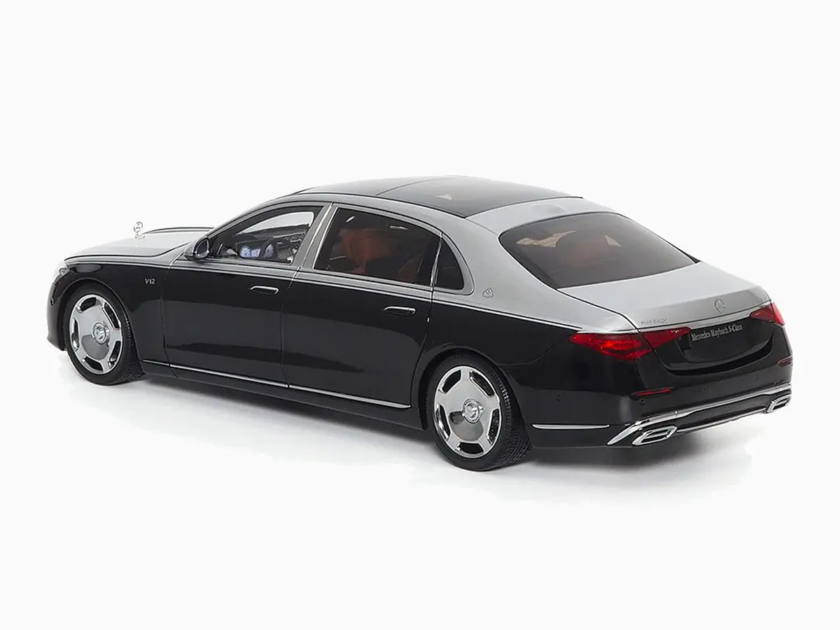 Ryuu。MAYBACH 2台セットミニカー 1:18 Mercedes Benz Maybach S-Class 2021 1:18 Almost Real Preto - 20