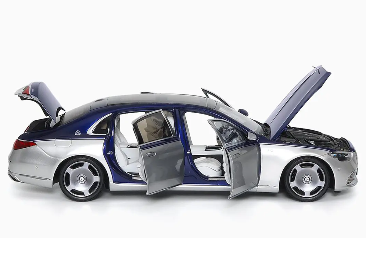 Mercedes Benz Maybach S-Class 2021 1:18 Almost Real Cinza - 20