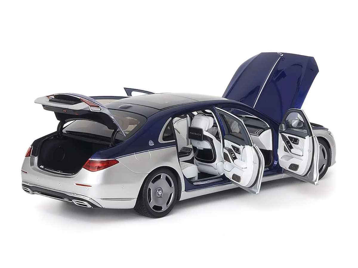 Mercedes Benz Maybach S-Class 2021 1:18 Almost Real Cinza - 20