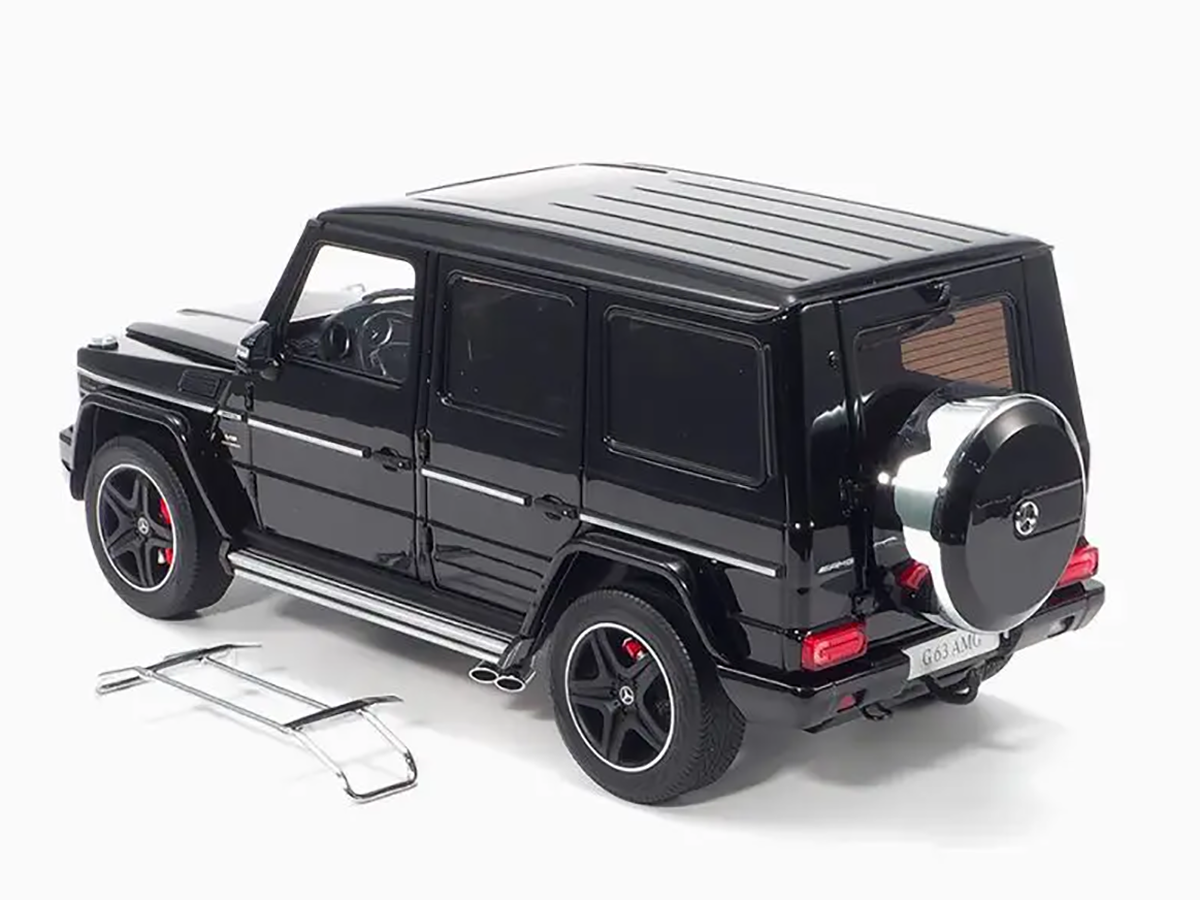 新品　純正 Mercedes-AMG G 63 1:18 G Mercedes Benz AMG G 63 (W463) 2015 1:18 Almost Real Preto - 20